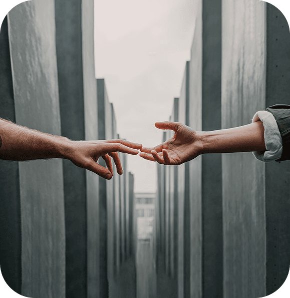 People connecting through collaboration