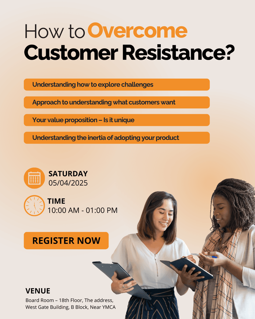 Overcome Customer resistance